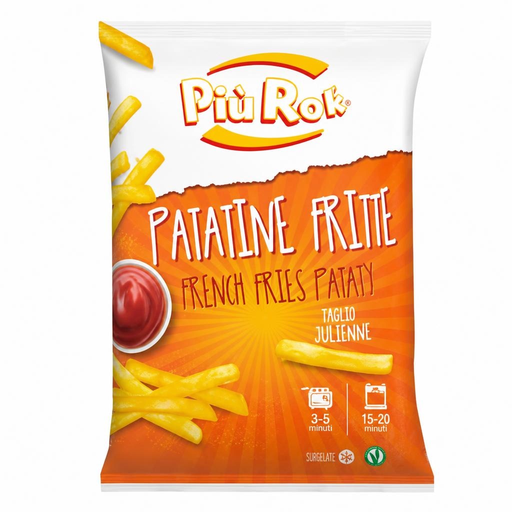 Più Rok patatine fritte a julienne 2,5 kg in offerta da Dpiù