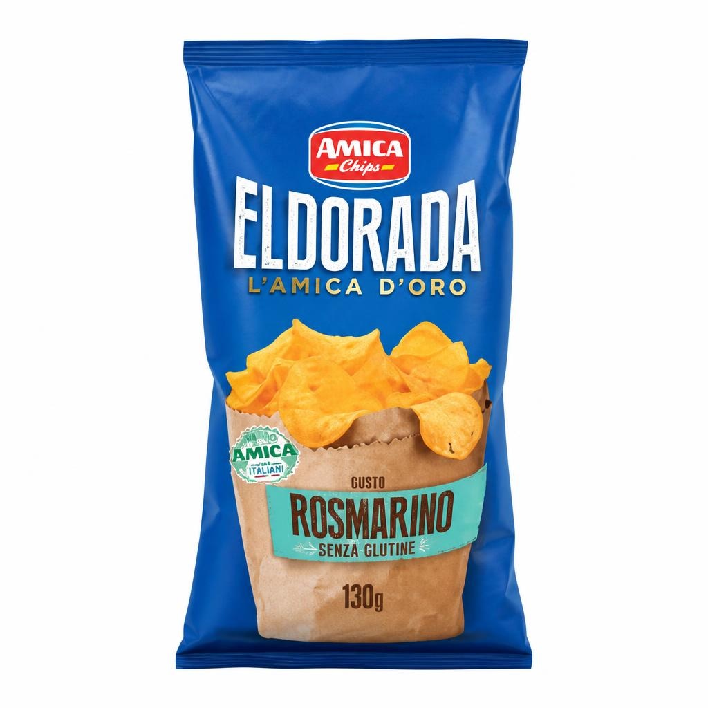 Patatine Eldorada 130 g Amica Chips - Offerta nel negozio ALDI