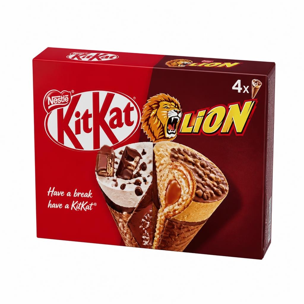 Coni Kit Kat o Lion 2 pezzi Kit Kat / Lion in offerta da Il Gigante