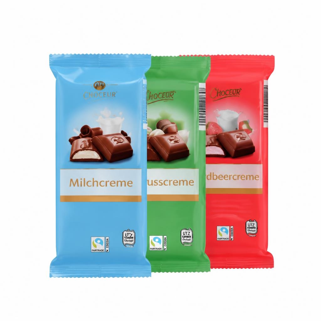 Cioccolato al Latte Ripieno 100 g Choceur - Offerta nel negozio ALDI