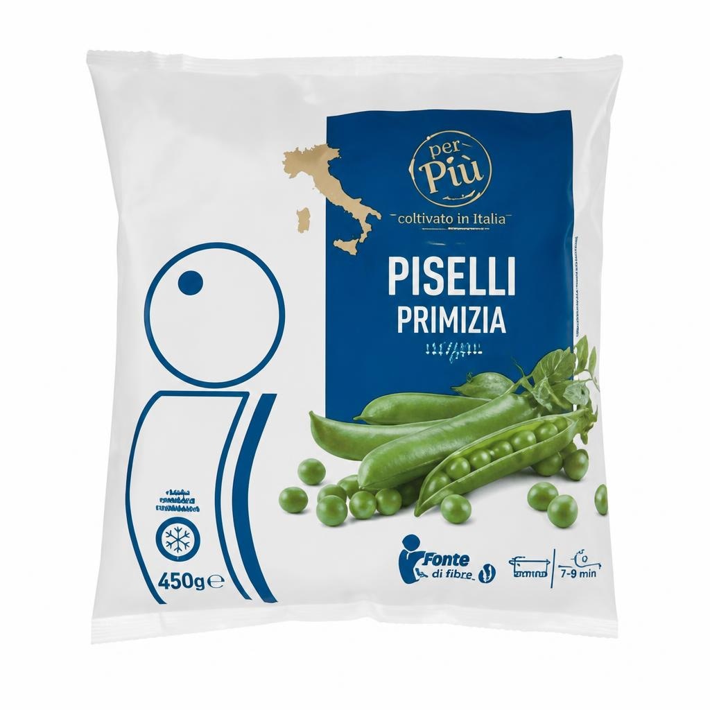 Piselli primizia surgelati 450 g in offerta da Iper La grande i