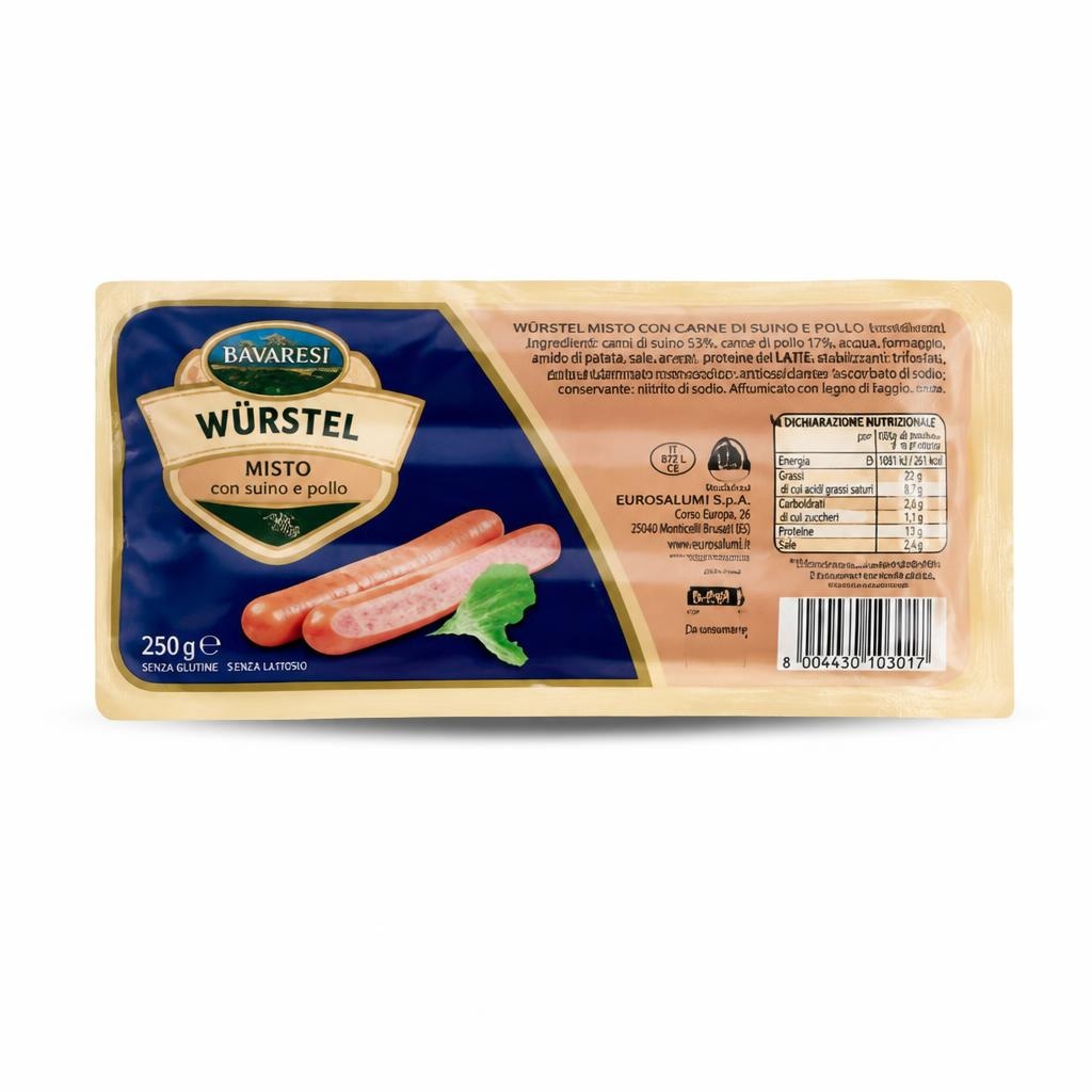 Würstel misto 250 g in offerta da ALDI