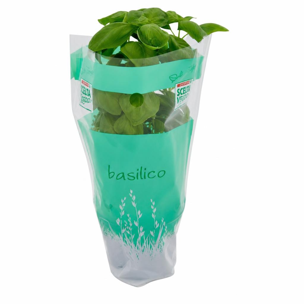 Basilico Scelta Verde Bio Logico Despar in vaso ø cm 10 in offerta da DeSpar