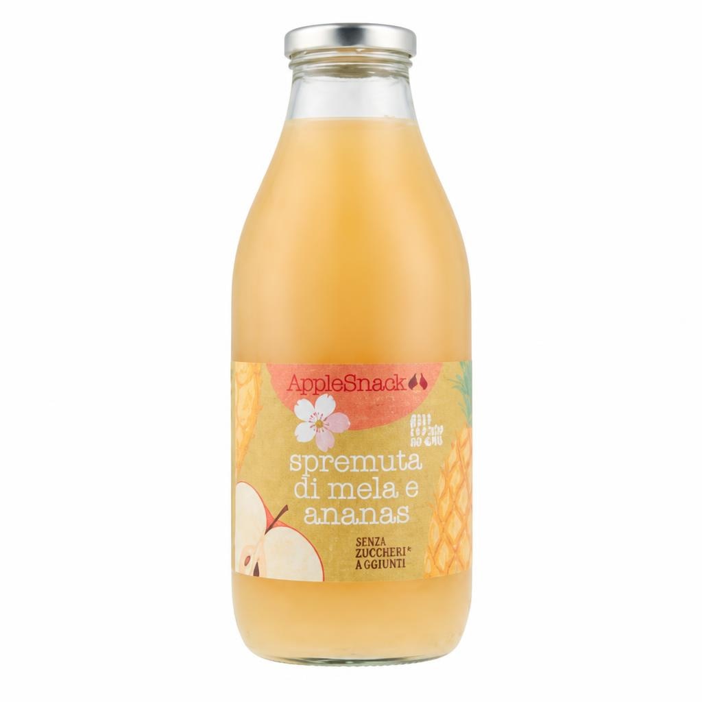 Applesnack Spremutta di Mela e Ananas 750 ml - Offerta nel negozio ALDI