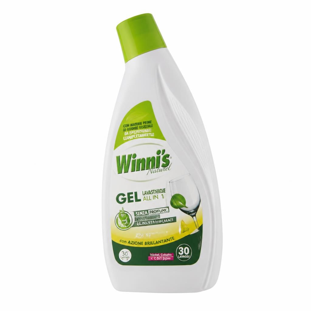 Winni's gel lavastoviglie All in 1 33 lavaggi, 561 ml in offerta da Panorama