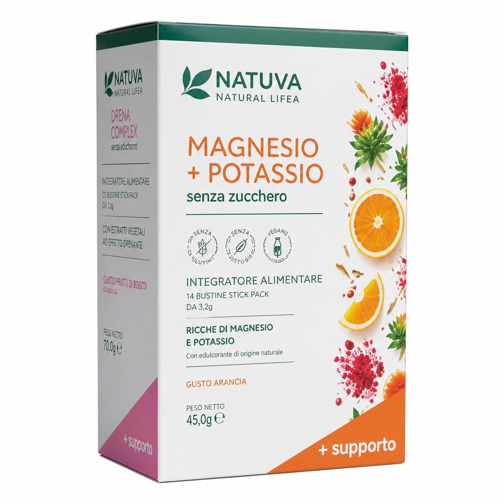 Natuvalife Integratore Magnesio & Potassio 30 stick in offerta da Risparmio Casa