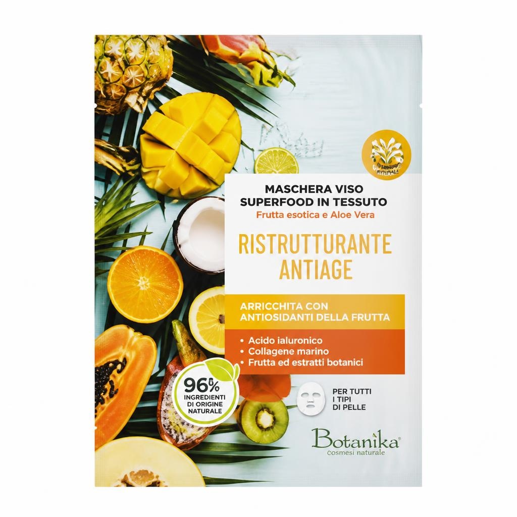 Maschera viso in tessuto Botanika - Offerta nel negozio MD