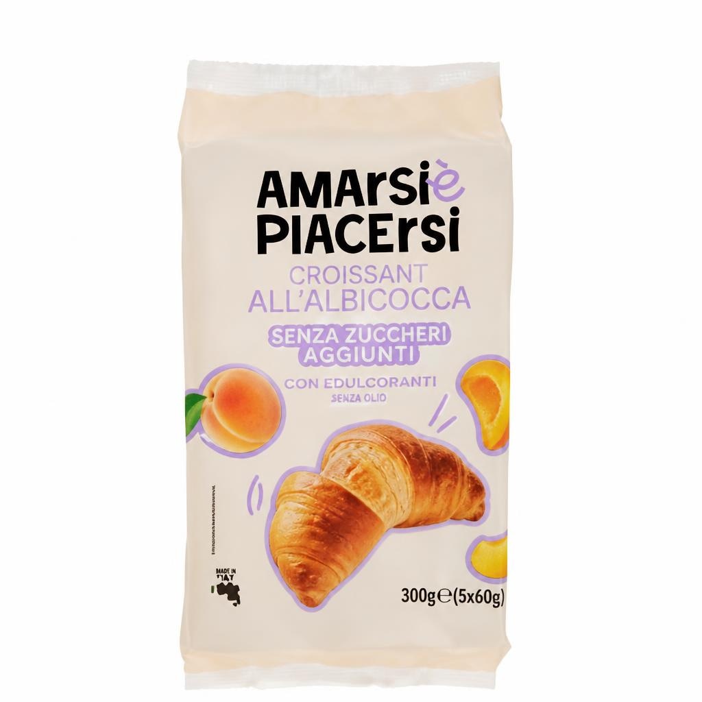 Croissant all'albicocca senza zuccheri aggiunti 300 g in offerta da Iper La grande i