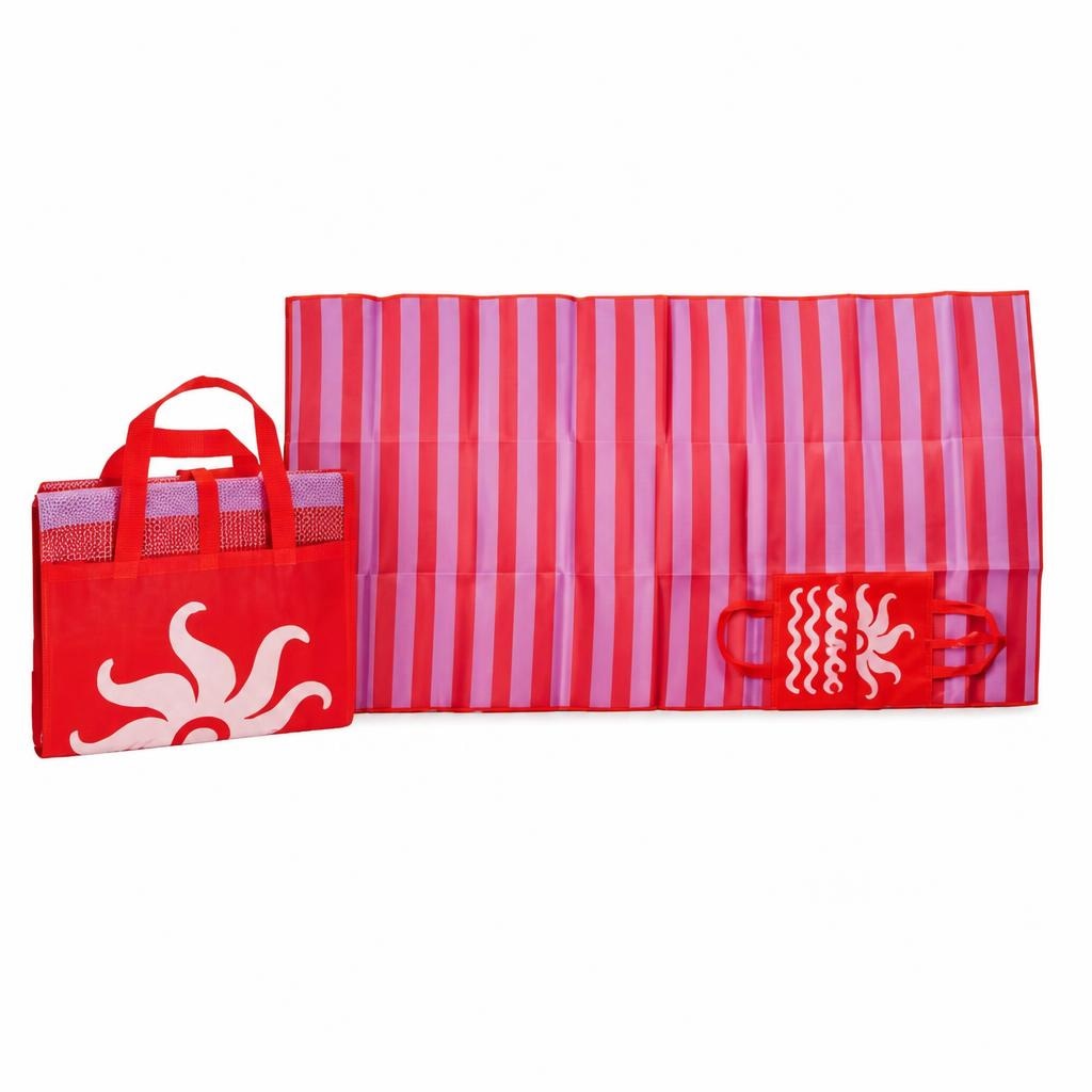 Stuoia da Spiaggia con Custodia Integrata mis 180x90 cm - Offerta nel negozio Carrefour