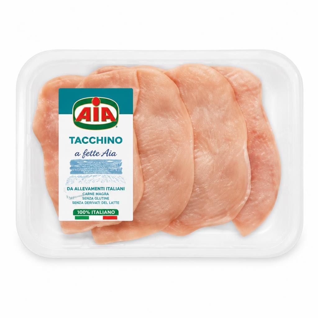 AIA fesa di tacchino a fette al kg in offerta da Esselunga