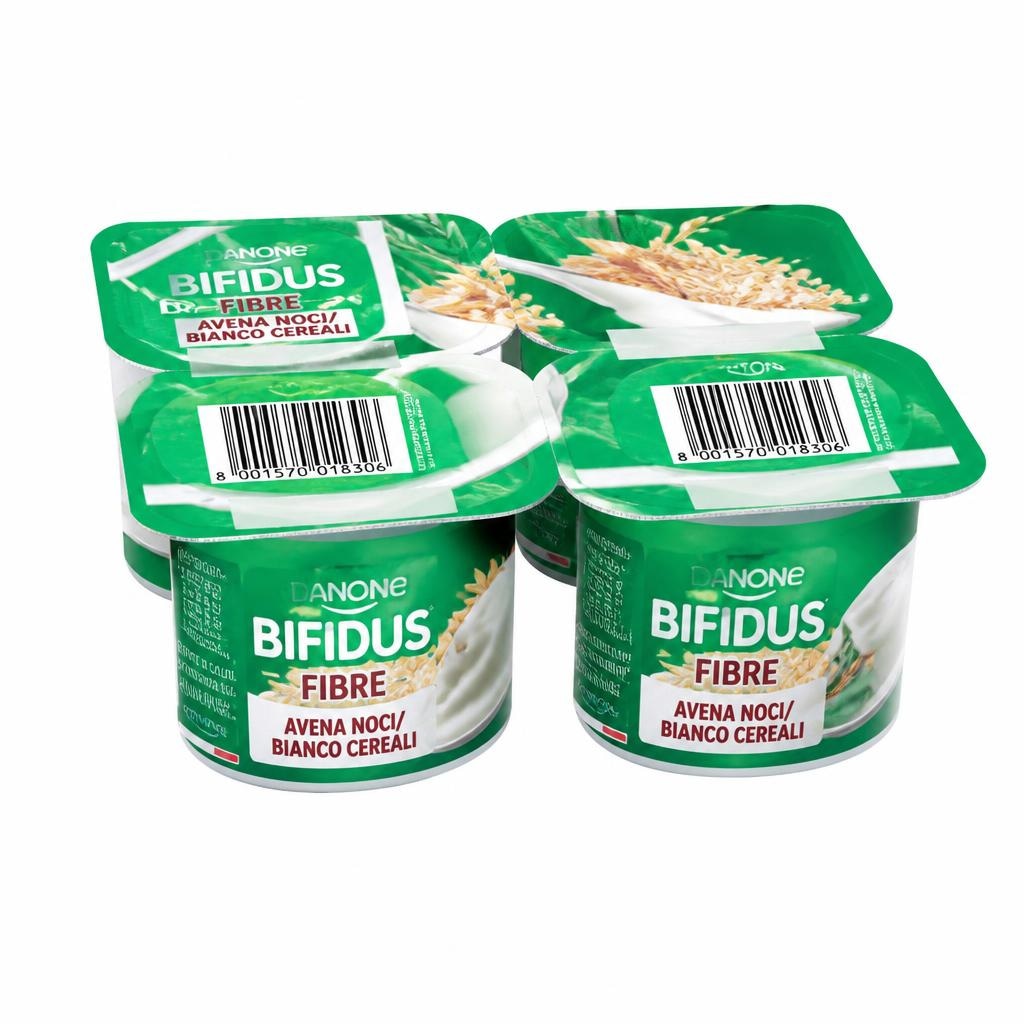 Bifidus Fibre Avena Noci/Bianco Cereali 4 X 125 g Land - Offerta nel negozio Eurospin