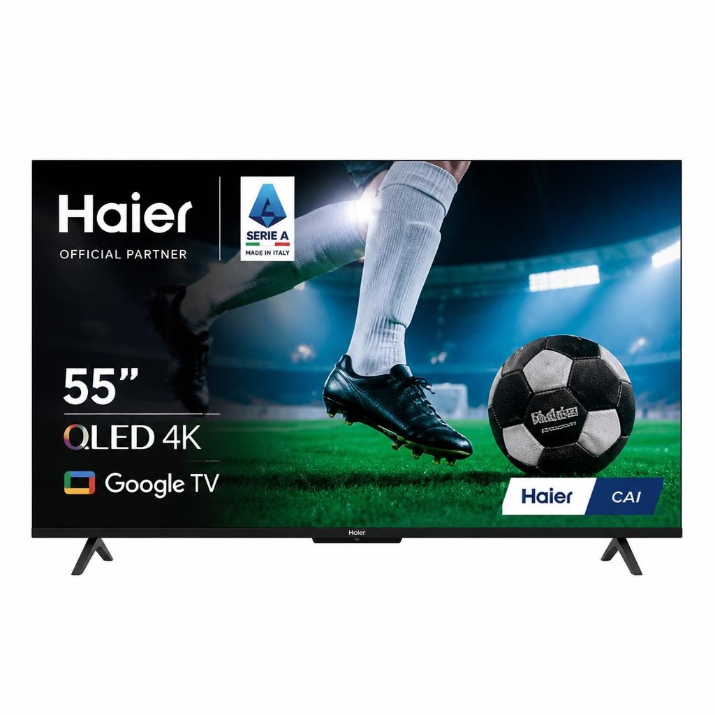 Haier Smart TV 4K QLED H55S80 55" in offerta da Unieuro