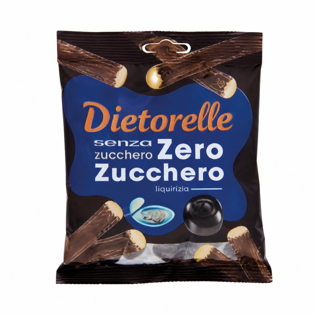 Dietorelle liquirizia zero zucchero 70 g in offerta da Panorama