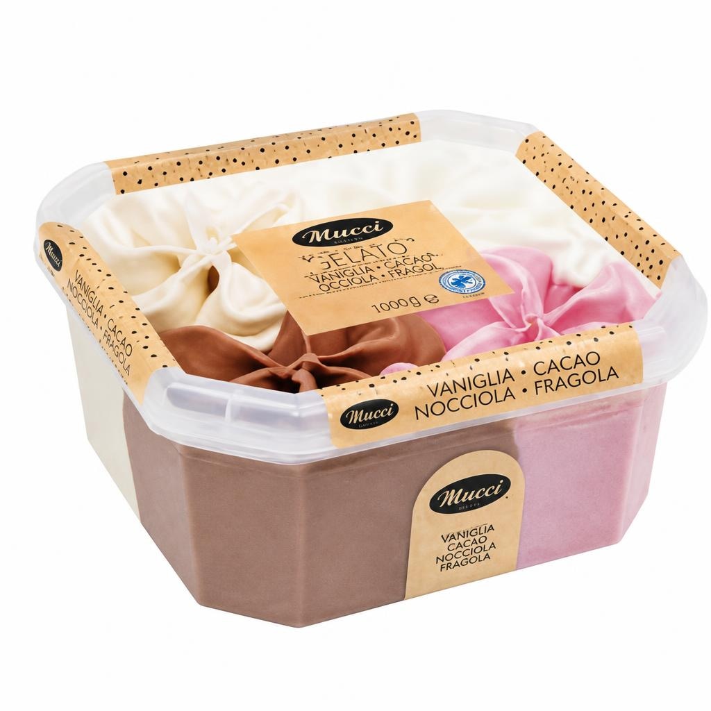 Vaschetta Gelato 1 kg Mucci - Offerta nel negozio ALDI