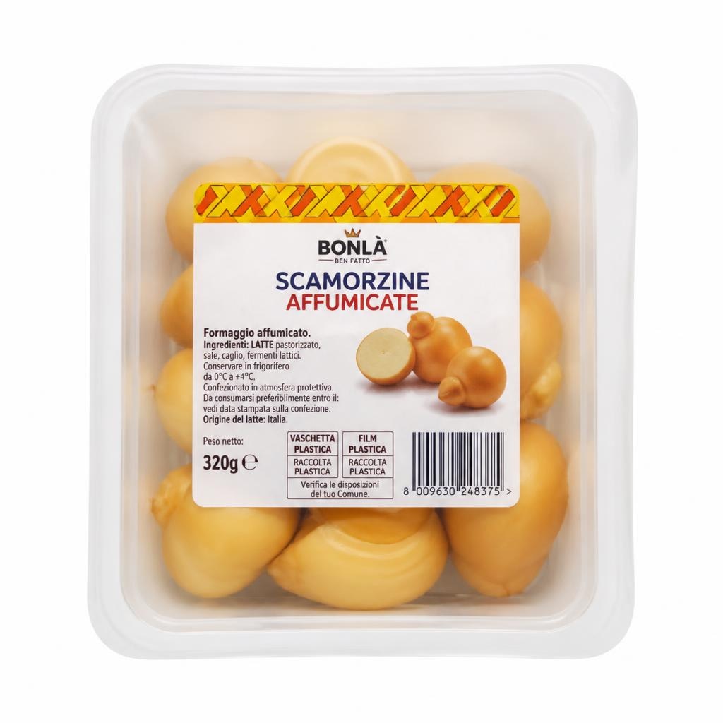 Scamorzine Affumicate 320 g BONLÀ in offerta da ALDI