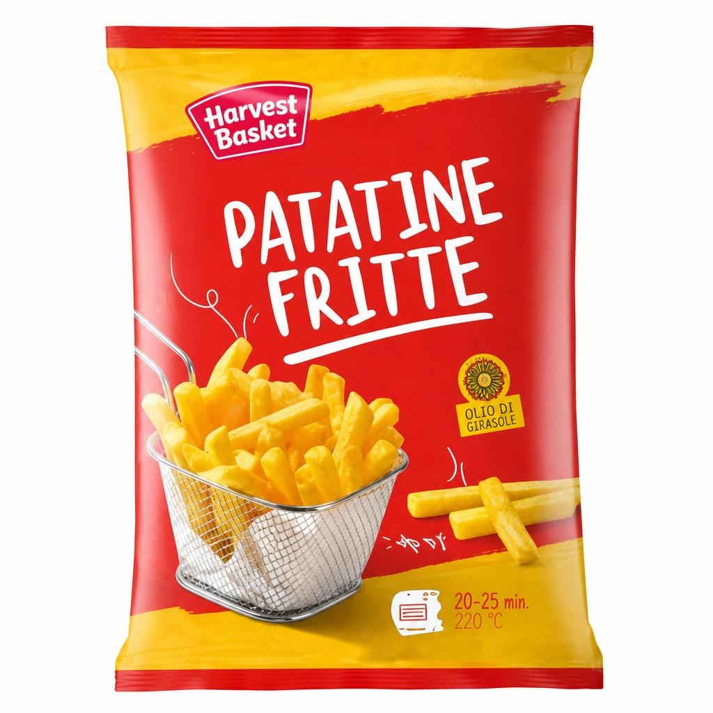 Patatine fritte 3 kg confezione Harvest Basket in offerta da Lidl