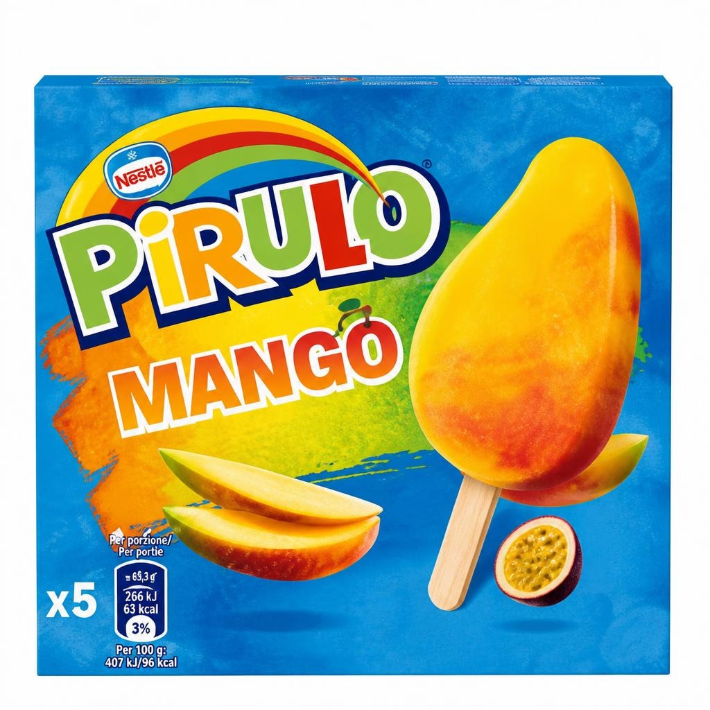 Pirulo Mango 5 pezzi, 325 g in offerta da Carrefour