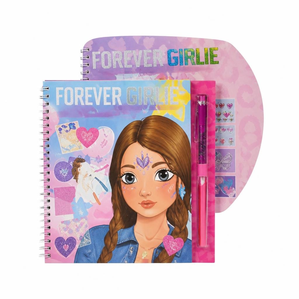 Libro per bricolage Forever Girlie in offerta da Lidl