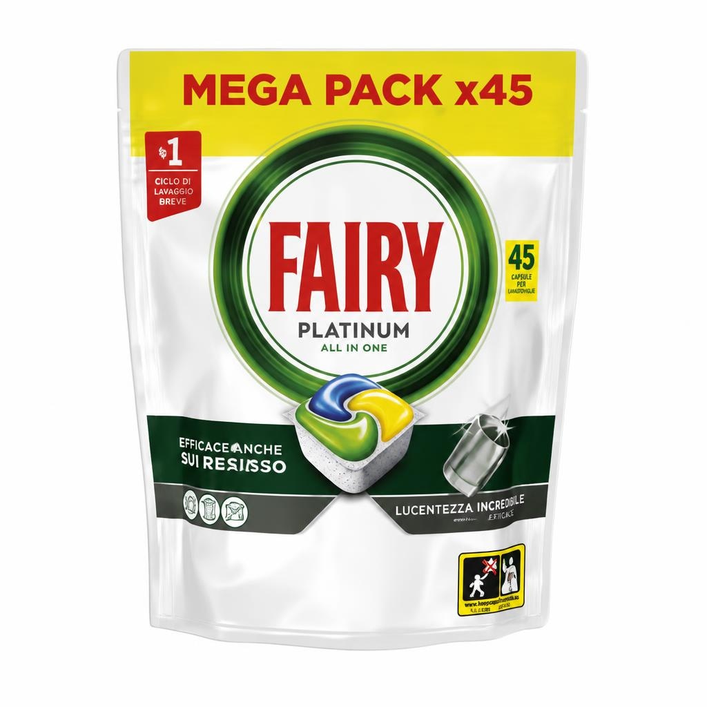 Fairy Platinum 45 caps in offerta da Penny