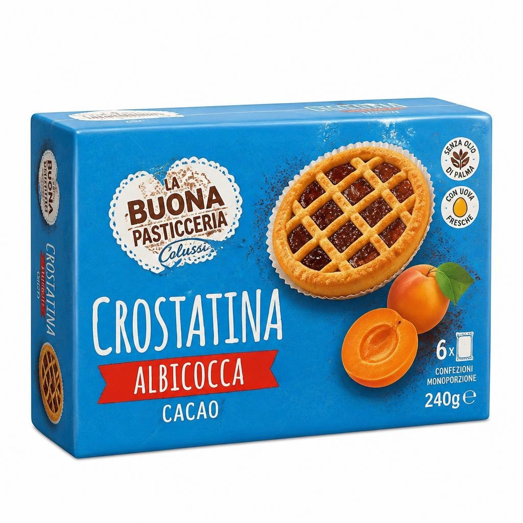 Crostatina Albicocca, Cacao La Buona Pasticceria conf. da 6 pz - Offerta nel negozio Penny