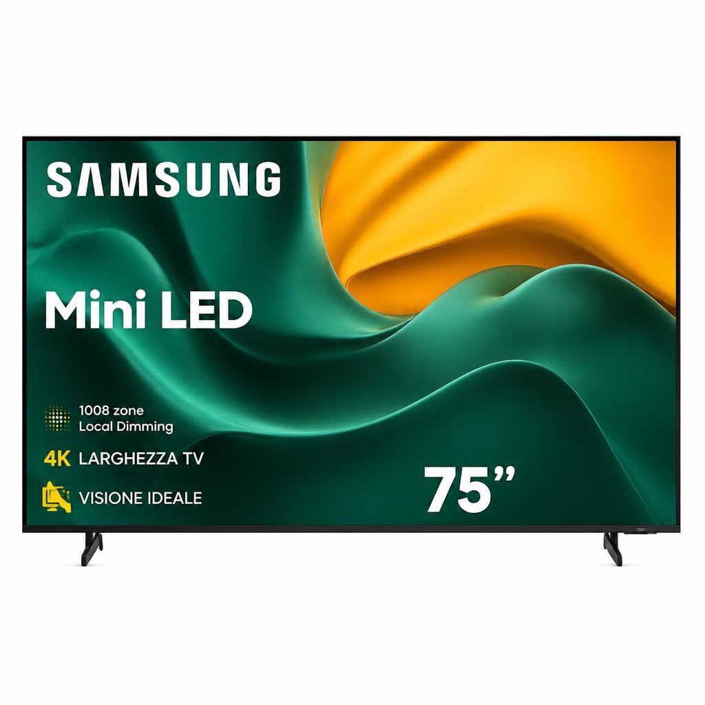 Samsung Smart TV Mini LED UE75M70HAUXZT 75" in offerta da Euronics