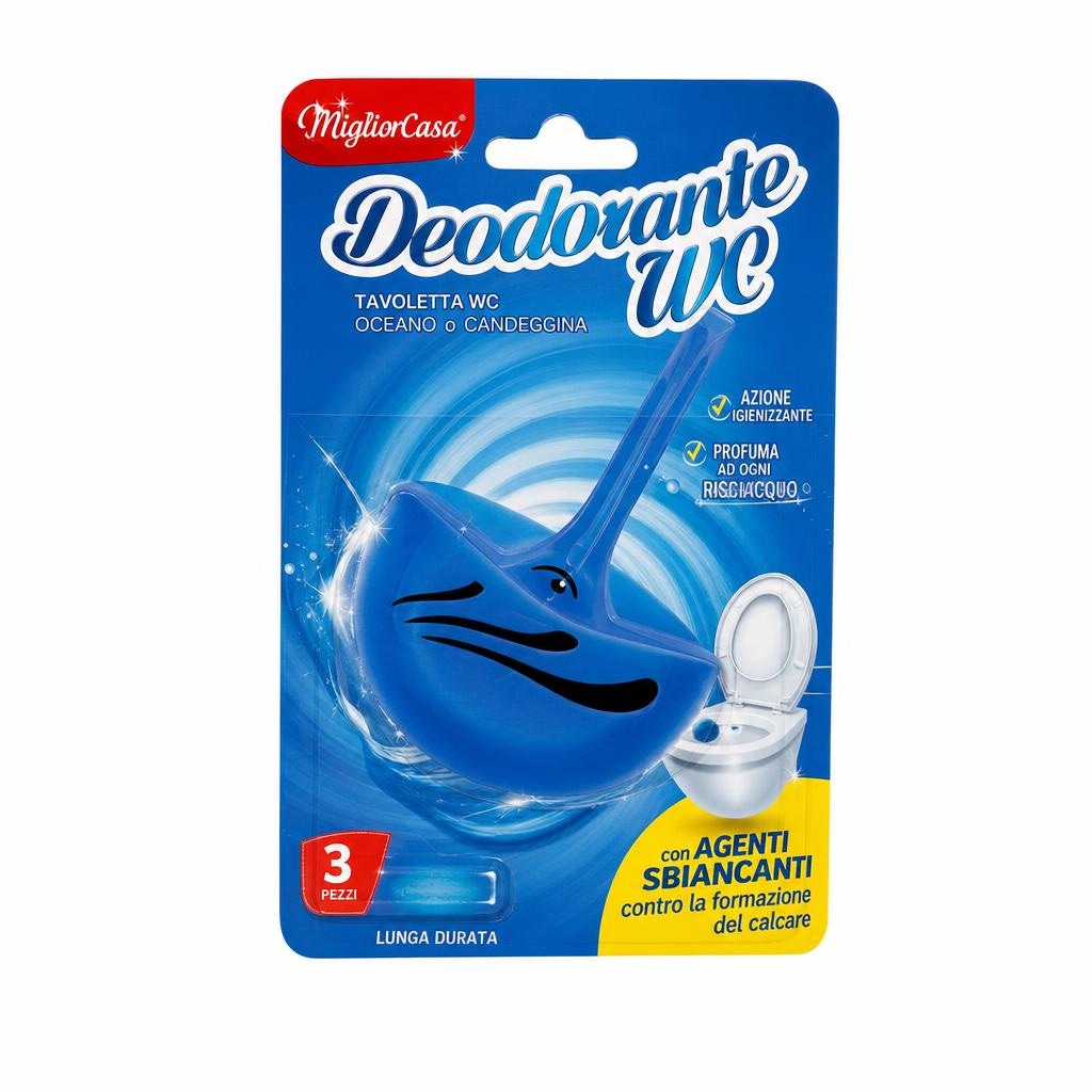 Tavoletta WC Oceano o Candeggina 2 pezzi SetaHome in offerta da Panorama