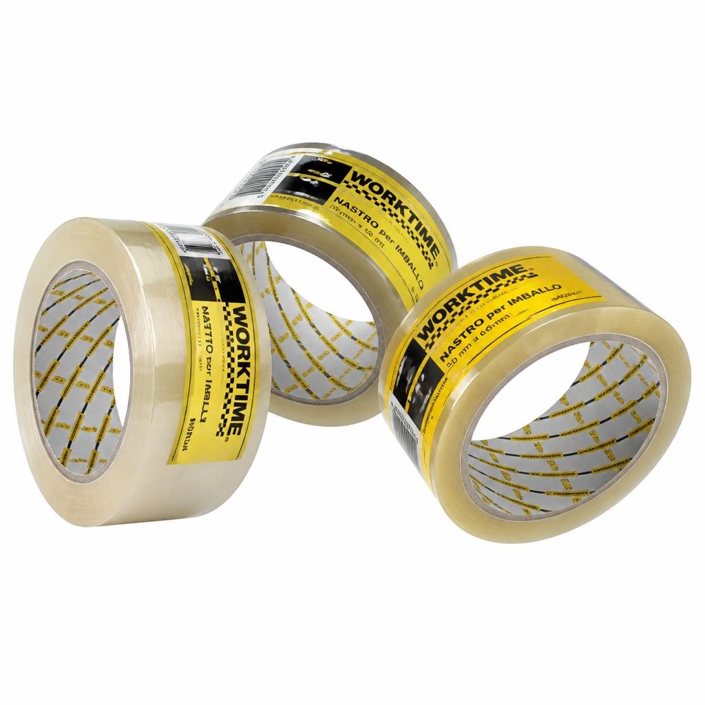 Nastro per imballo 50 mm x 66 m WORKTIME in offerta da Iper La grande i