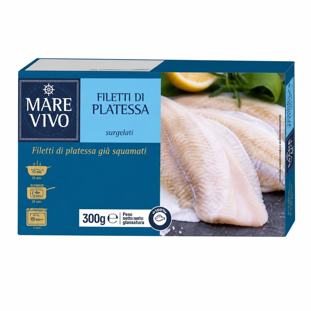 Filetti di platessa Mare Vivo 300 g - Offerta nel negozio Iper La grande i