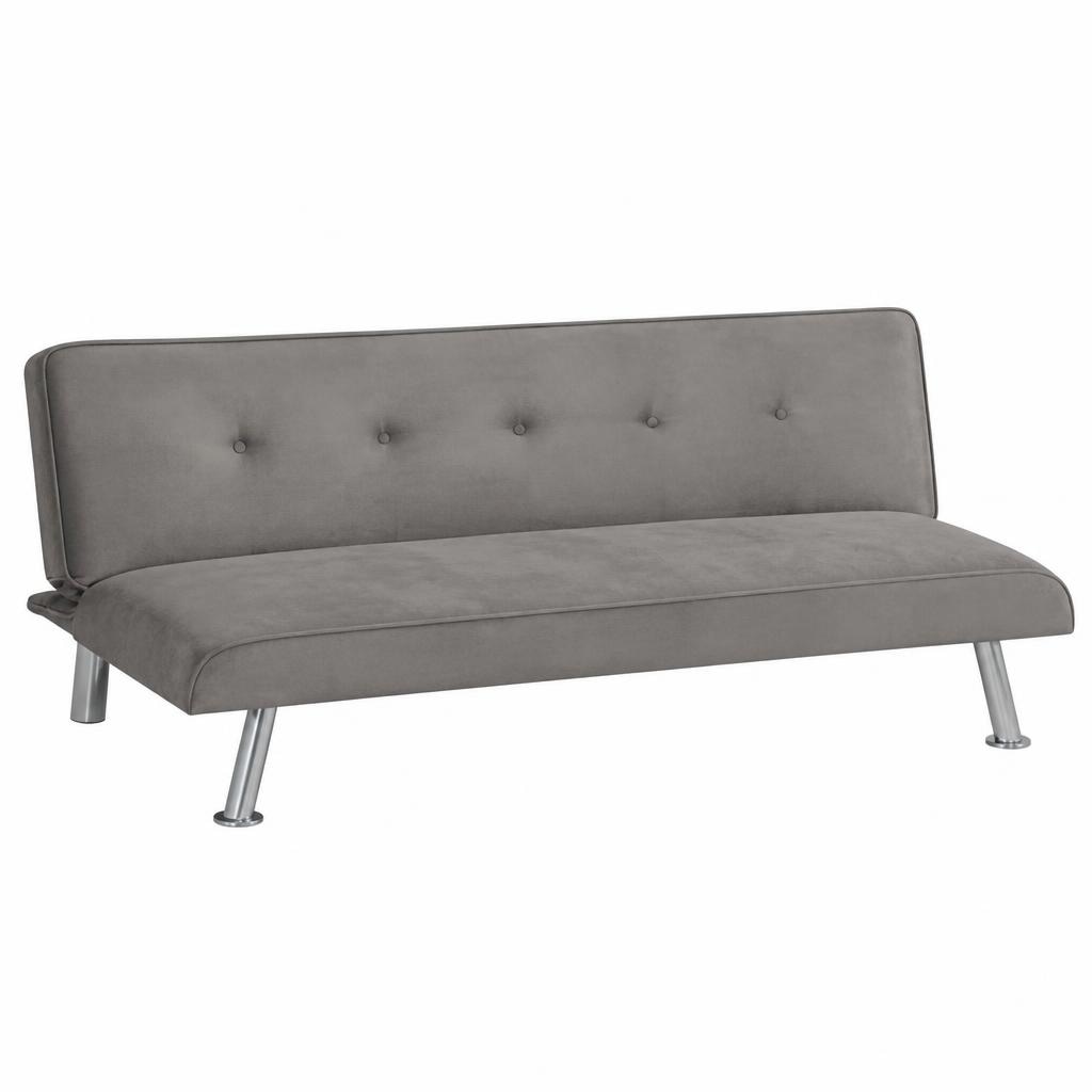 Divano letto 3 posti in velluto 175x84x73h cm in offerta da Il Gigante