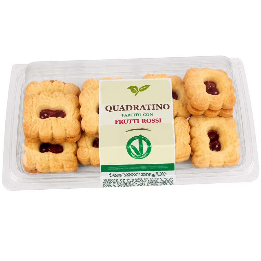 Quadratino Farcito con Frutti Rossi 200 g in offerta da Esselunga