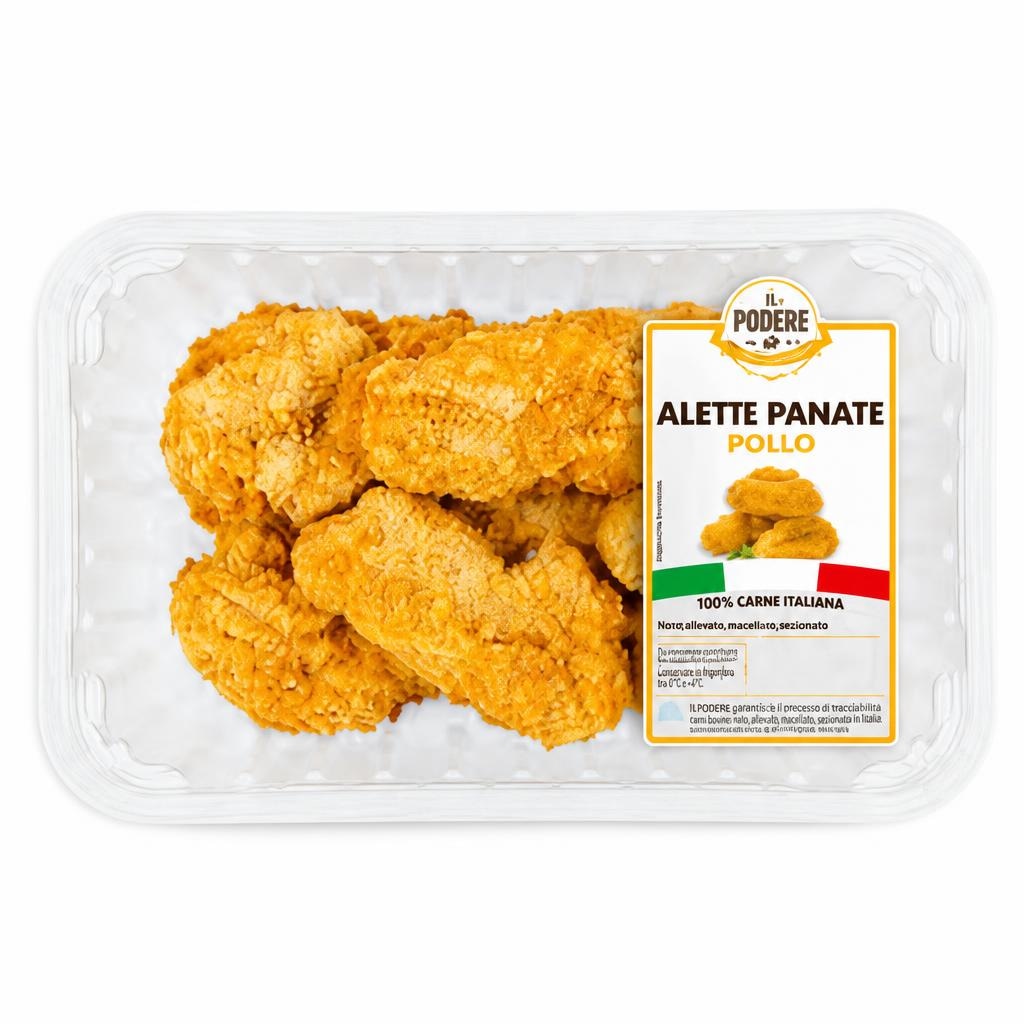 Ali di pollo panate 400 g in offerta da ALDI