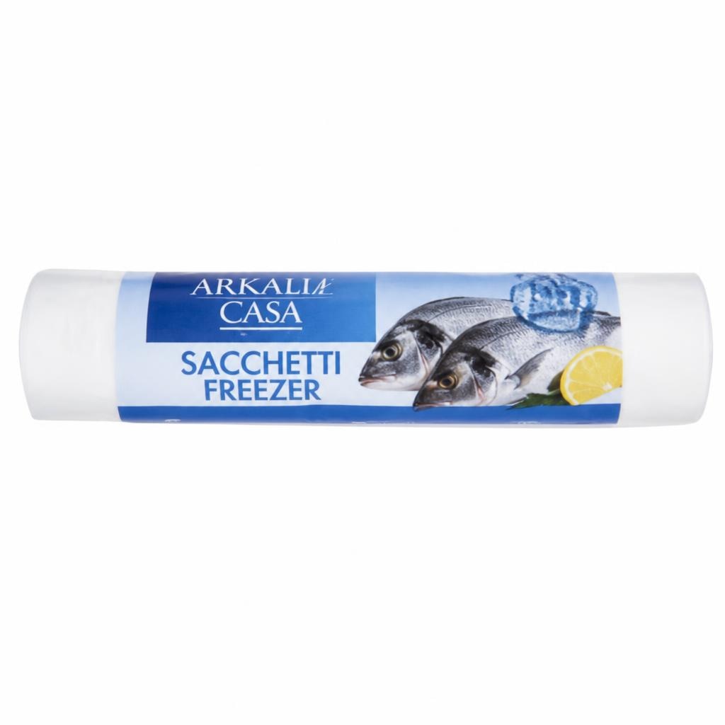 Sacchetti freezer in rotolo 180 pezzi Arkalia in offerta da Panorama