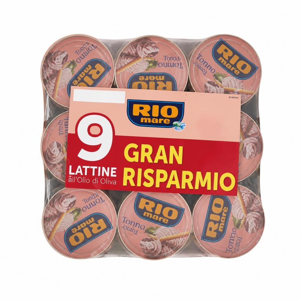 Tonno in olio di oliva pesca tradizionale artigianale Rio Mare 9 x 65 g in offerta da Coop