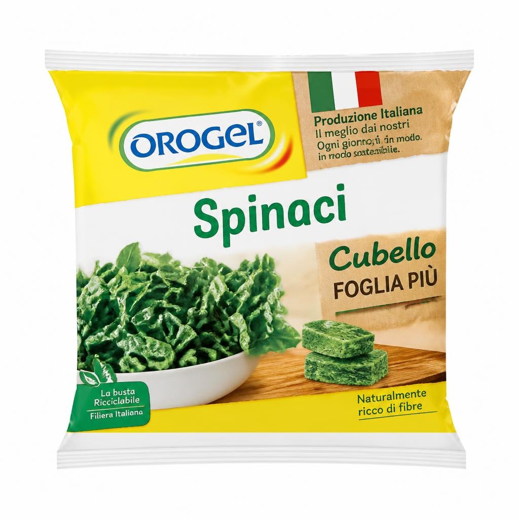 Spinaci Cubello Foglia Più Orogel 900 g in offerta da Carrefour