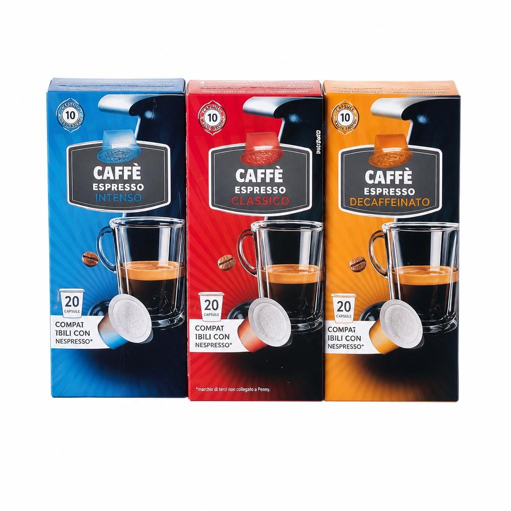 Capsule Caffè Penny conf. da 20 pz in offerta da Penny