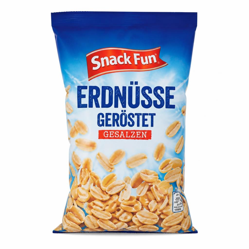 Arachidi Tostate e Salate 200 g Snack Fun - Offerta nel negozio ALDI