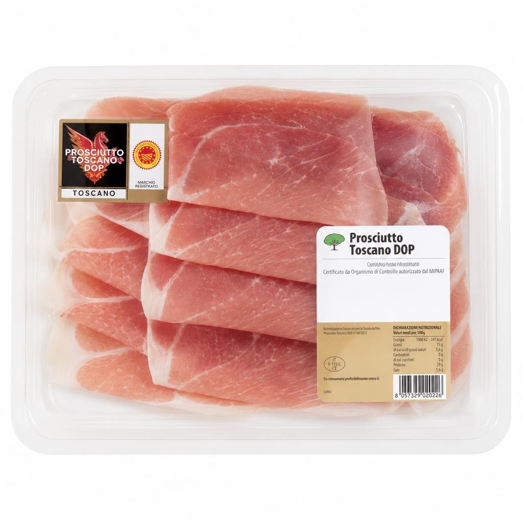 Prosciutto Toscano DOP 100 g in offerta da Panorama