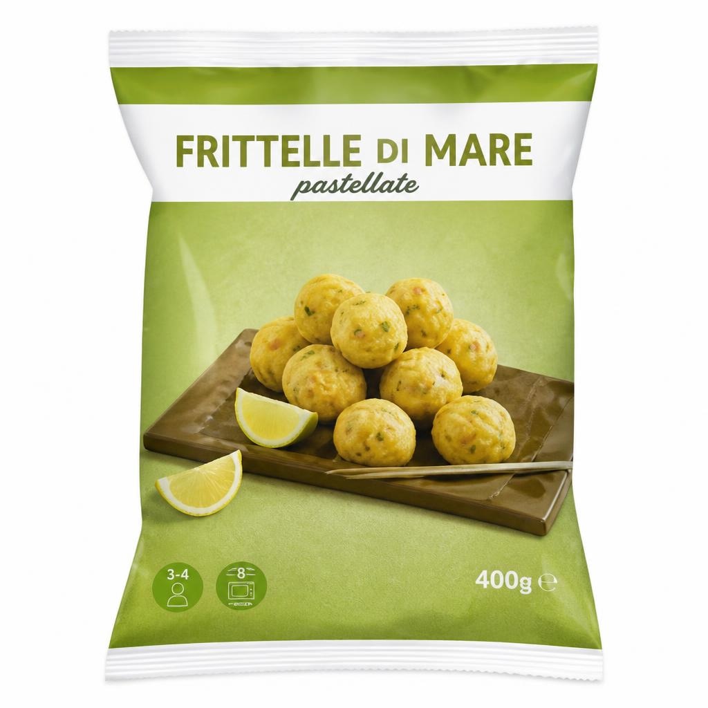 Frittelle di mare pastellate 400 g in offerta da MD
