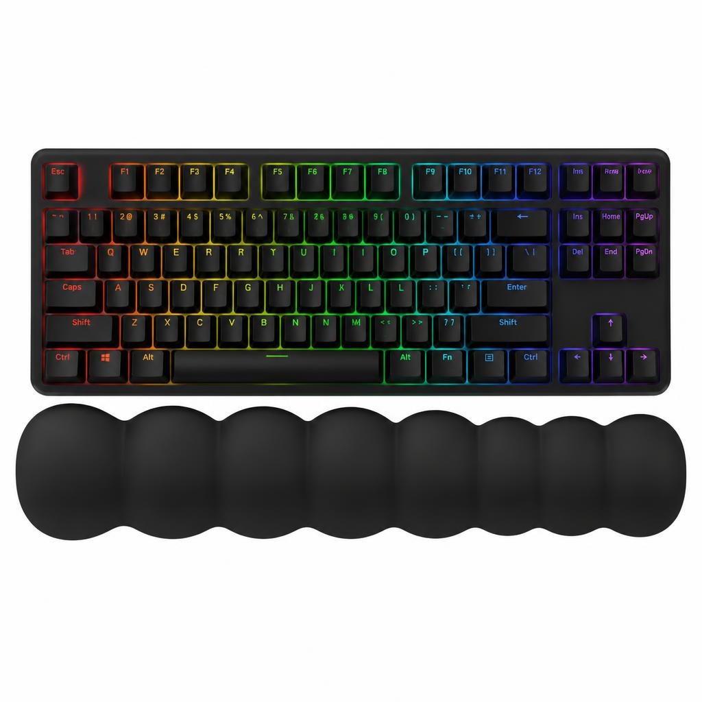 Tastiera meccanica wireless RGB + poggiapolsi - Offerta nel negozio Unieuro