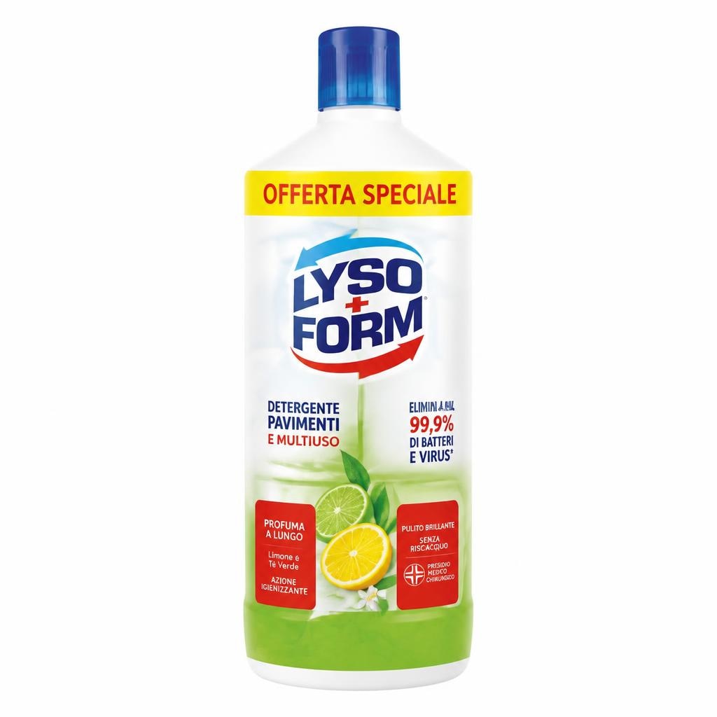 Detergente pavimenti e multiuso 2 x 1100 ml Lysoform in offerta da ALDI
