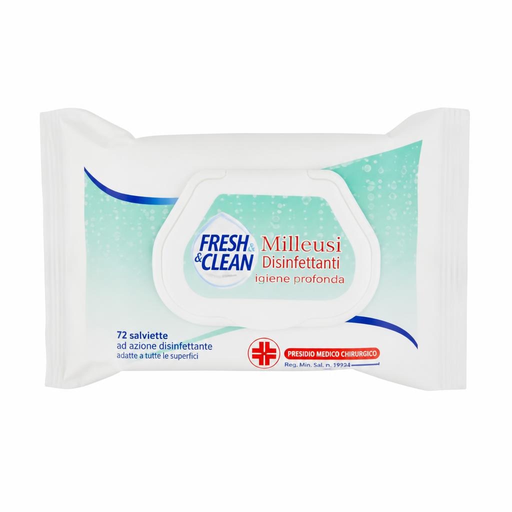 Salviette disinfettanti Fresh&Clean 20 salviette in offerta da Bennet