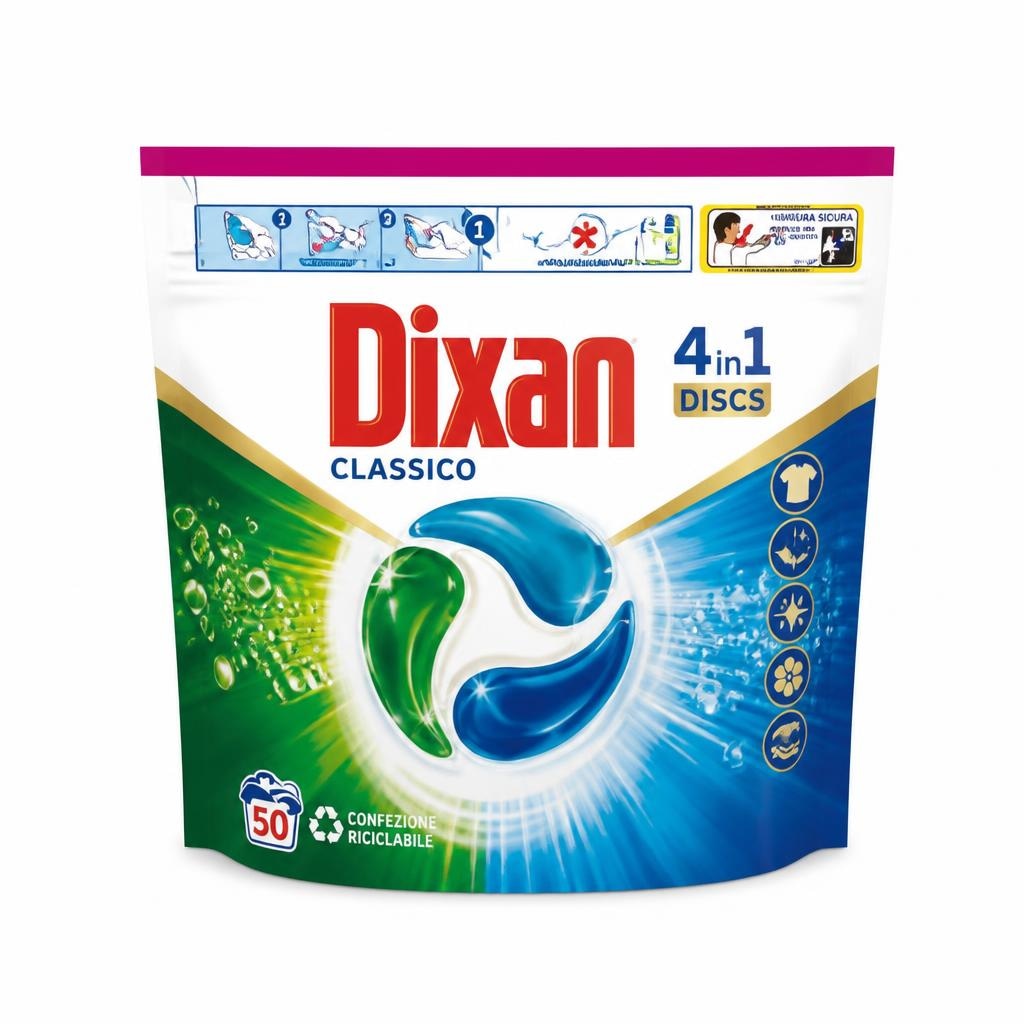 Dixan discs 50 lavaggi in offerta da Maury's