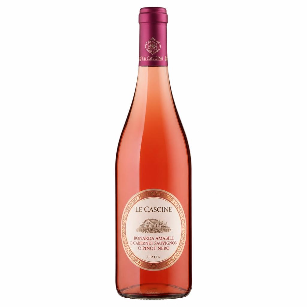 Le Cascine Bonarda amabile DOC, Cabernet Sauvignon o Pinot Nero rosé IGT 2 pezzi da 75 cl in offerta da Il Gigante