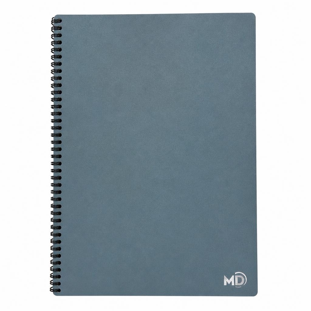 Quaderno con spirale 2 pezzi in offerta da MD