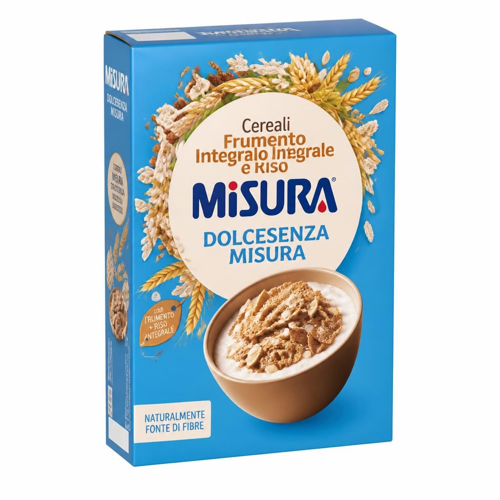 Cereali Frumento Integrale e Riso Dolcesenza Misura 350 g in offerta da Panorama