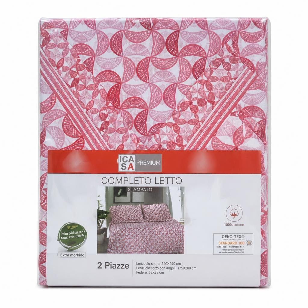 Completo letto stampato 1 piazza in offerta da Bennet