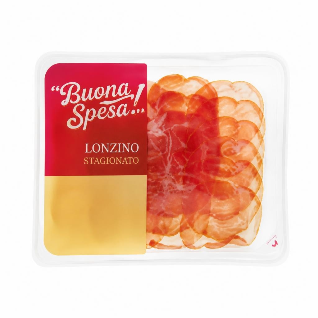 Lonzino affettato 90 g in offerta da MD