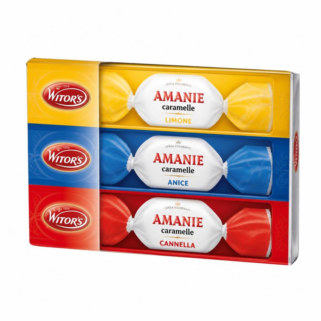 Amanie caramelle 96/100 g in offerta da Lidl