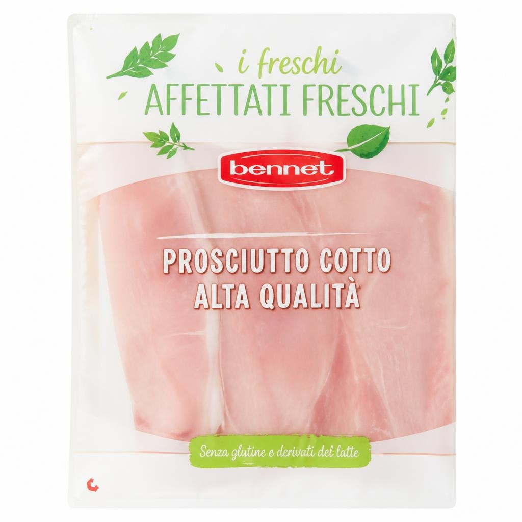 Prosciutto Cotto Alta Qualità 100 g in offerta da Bennet