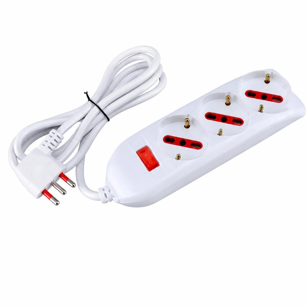 Multipresa con interruttore 10 amp Rosi in offerta da Il Gigante